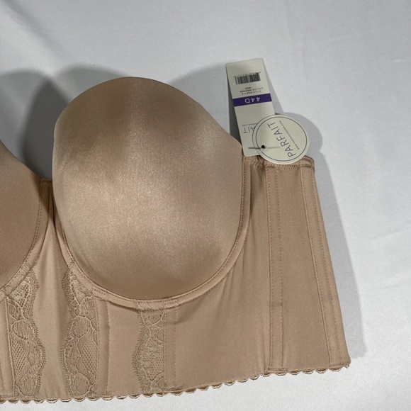 NWT Parfait [ 44D US ] Elissa Underwire Strapless Bustier Bra in Nude‎ - Picture 7 of 13
